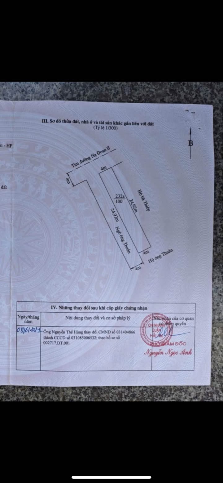 Nhà góc mặt đường Hạ Đoạn 2, Đông Hải 2 - Diện tích 100m² giá 6.6 tỷ - Tiềm năng đầu tư tuyệt vời!