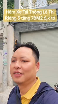 Nhà 3 tầng Hẻm Xe Tải Lê Thị Riêng 72m² giá 6 tỷ - Phù hợp gia đình ở ngay!