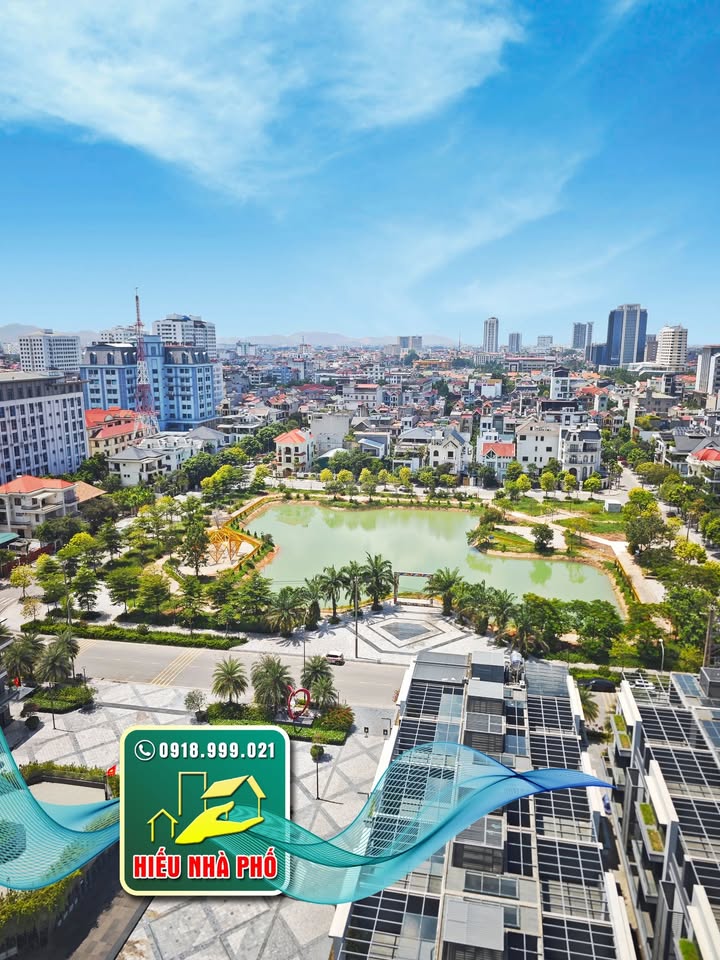 Bán nhà phố Diamond Hill Bắc Giang 284m² giá 30 tỷ - View hồ tuyệt đẹp!