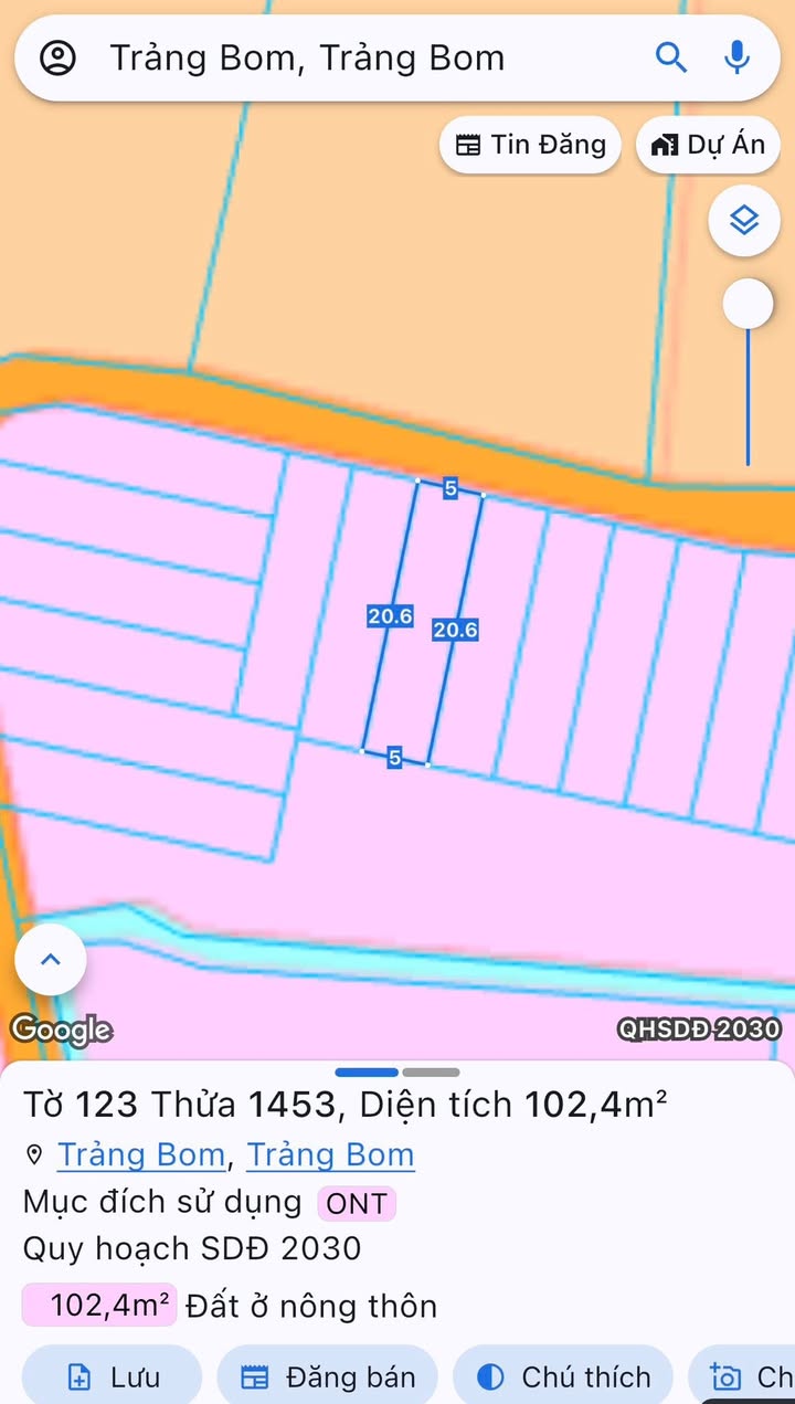 Đất nền Giang Điền 100m² giá chỉ 979 triệu - Đầu tư sinh lời ngay!