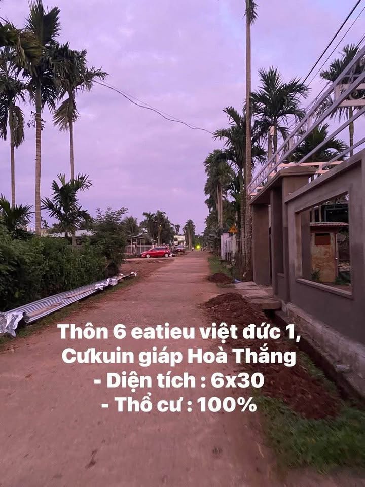 Đất thổ cư Ea Tiêu, Cư Kuin 198m² giá 750 triệu - Đầu tư sinh lời tuyệt vời!