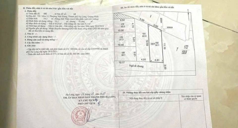 Đất nền Việt Hưng 54m² giá chỉ 700 triệu - Đầu tư sinh lời ngay!