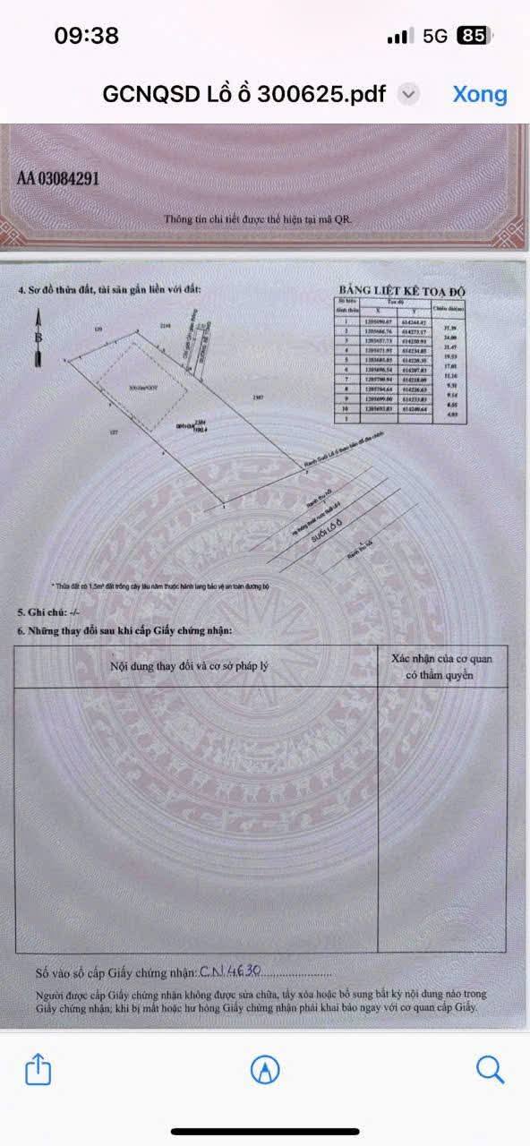 Đất nền 1190m² đường Suối Lồ, Dĩ An, giá chỉ 18.85 tỷ - Cơ hội đầu tư tiềm năng!