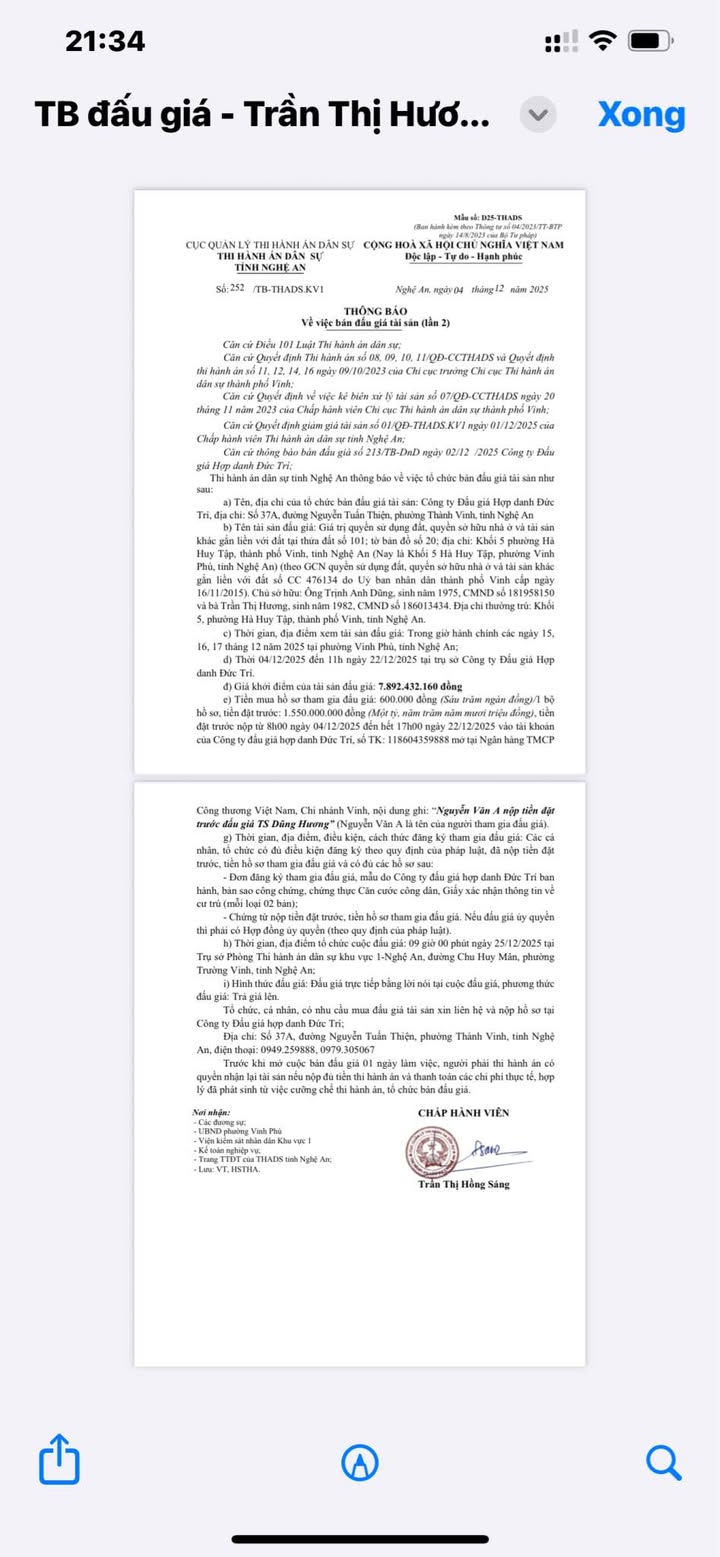 Nhà 3 tầng mặt đường Hà Huy Tập, 79m² - Đấu giá hấp dẫn chỉ từ 7.892 tỷ!