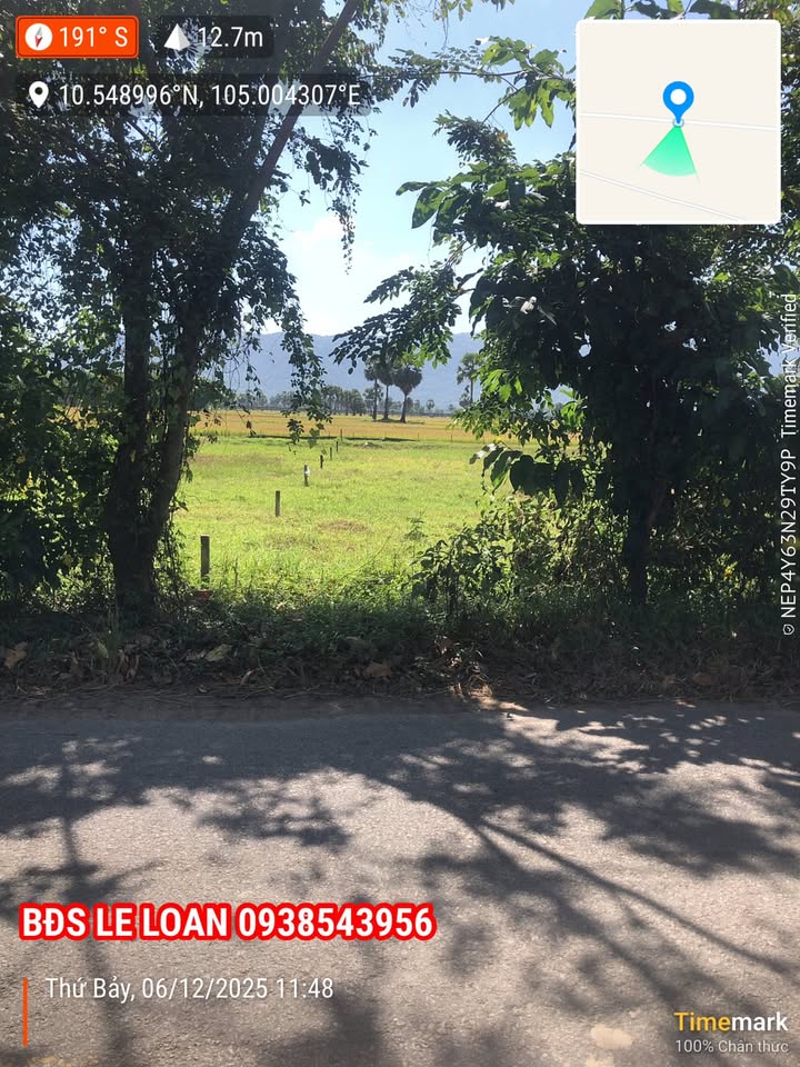 Đất nền thổ cư An Cư, Tịnh Biên 200m² giá 330 triệu - Đầu tư sinh lời ngay!