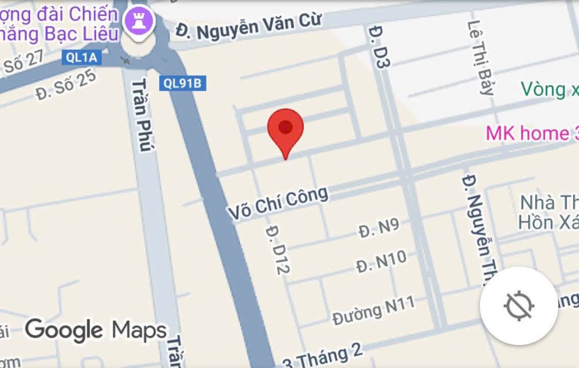 Đất nền N5 KDC Hoàng Phát Bạc Liêu 150m² giá 1.7 tỷ - Sổ hồng chính chủ