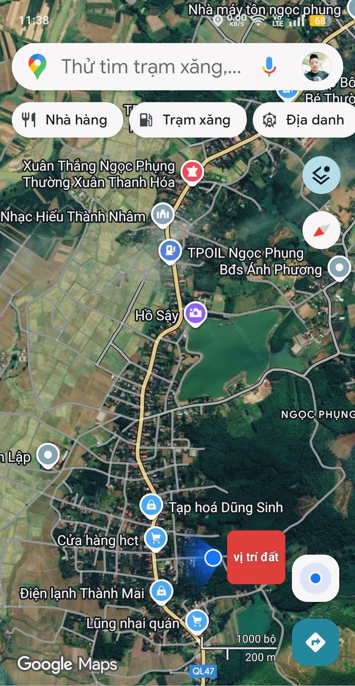 Đất nền Ngọc Phụng Thường Xuân 110m² giá chỉ 100 triệu - Cơ hội đầu tư hấp dẫn!