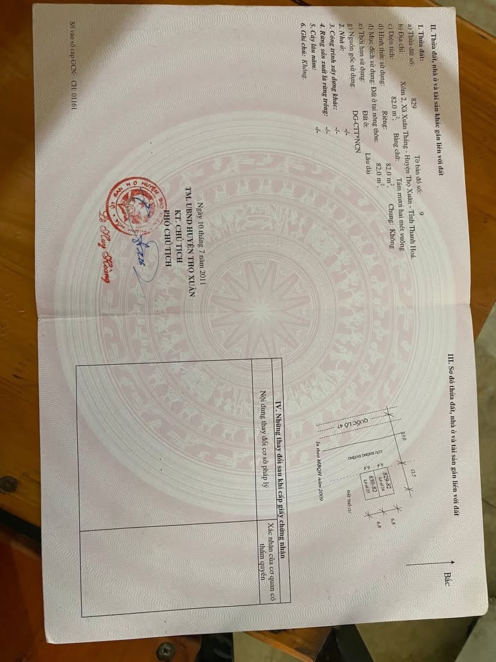 Đất nền chính chủ tại xã Sao Vàng, Thanh Hóa 30m² giá 4 tỷ - Giao thông thuận lợi!