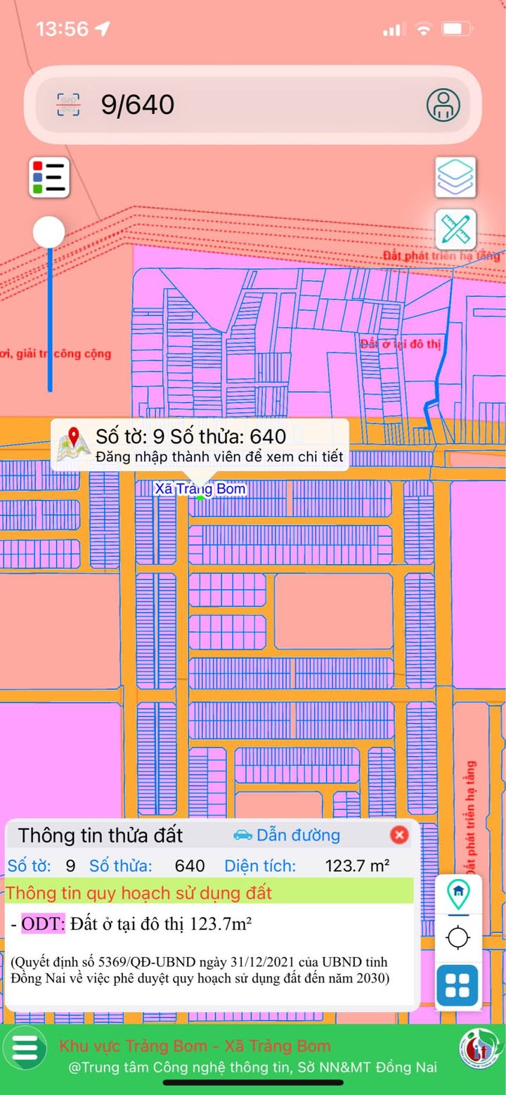 Đất mặt tiền đường An Dương Vương Trảng Bom 125m² giá 2.289 tỷ - Sổ đỏ chính chủ!