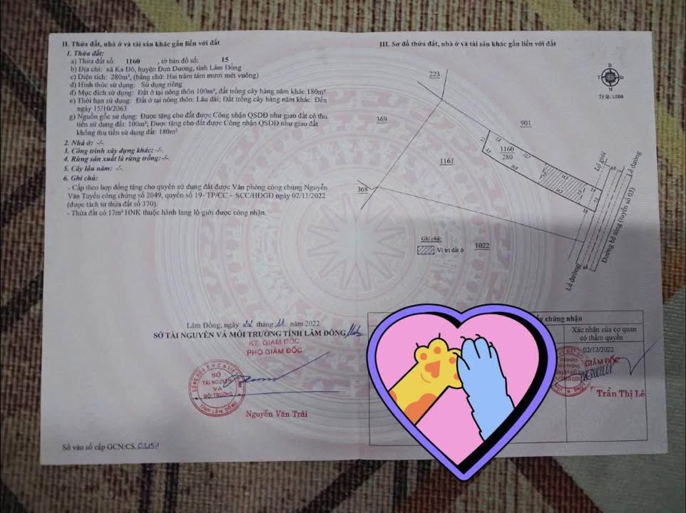 Đất nền xã Ka Đô - Diện tích 280m² - Giá chỉ 1 tỷ - Đầu tư sinh lời ngay!