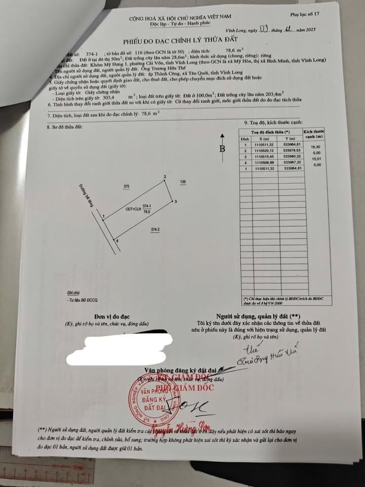 Đất nền đường bê tông Cái Vồn 50m² giá 290 triệu - Đầu tư sinh lời ngay!