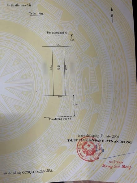 Đất nền mặt đường Máng Nước An Đồng 100m² giá 8 tỷ - Cơ hội đầu tư tốt!