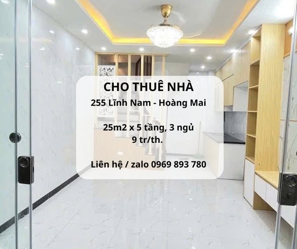 Nhà cho thuê tại Lĩnh Nam, Hoàng Mai - Giá 11 triệu/tháng, không thể bỏ lỡ!