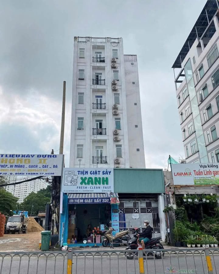 Căn hộ dịch vụ 28 phòng Nơ Trang Long, Bình Thạnh 149m² giá 36 tỷ - Đầu tư sinh lời ổn định!
