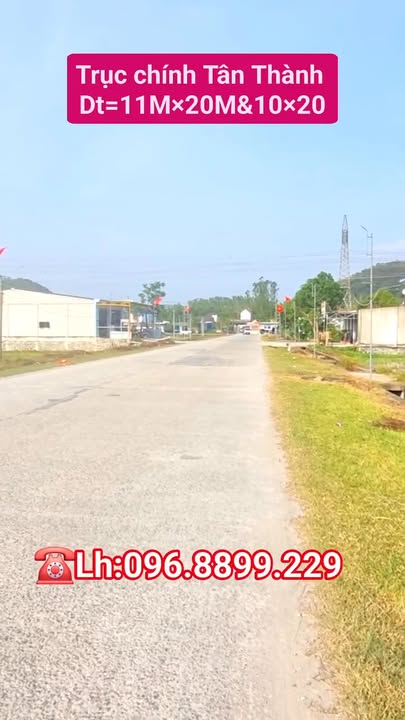 Đất nền Tân Thành Nghệ An 220m² giá 3 tỷ - Cơ hội đầu tư sinh lời!