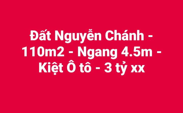 Đất đường Nguyễn Chánh, quận Liên Chiểu, Đà Nẵng 110m² giá 3 tỷ - Kiệt ô tô thuận lợi!