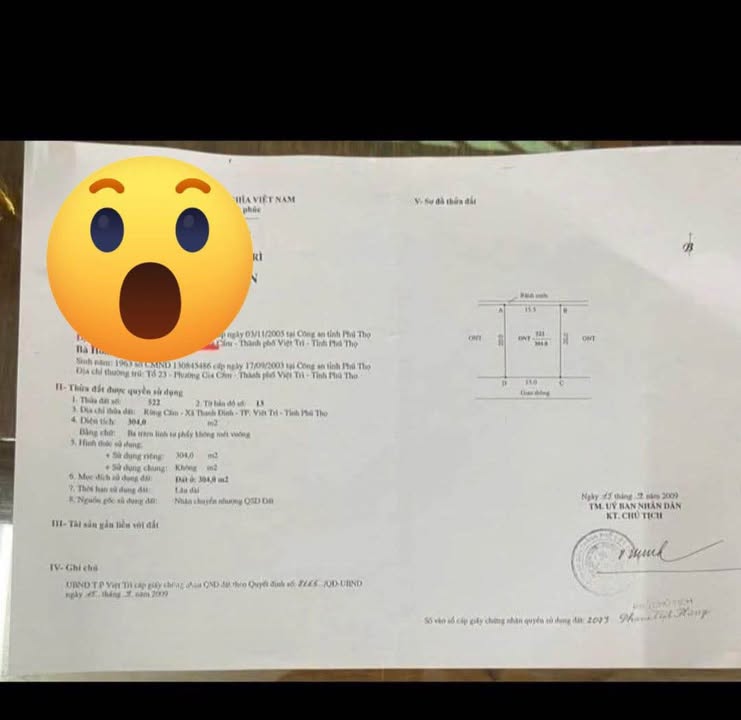 Đất thổ cư 300m² tại Thanh Đình Việt Trì - Kinh doanh sầm uất, giá thỏa thuận!