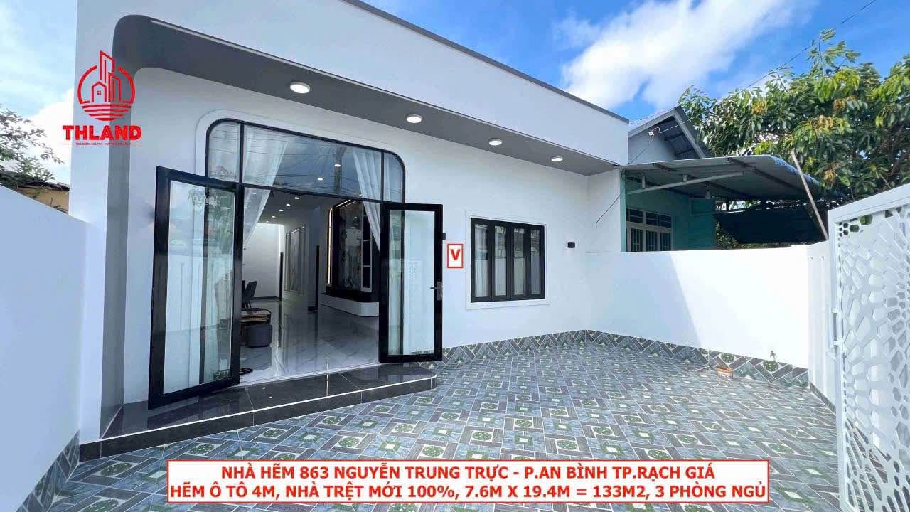 Nhà Nguyễn Trung Trực 133m² tại An Bình, Rạch Giá - Sẵn sàng vào ở ngay!