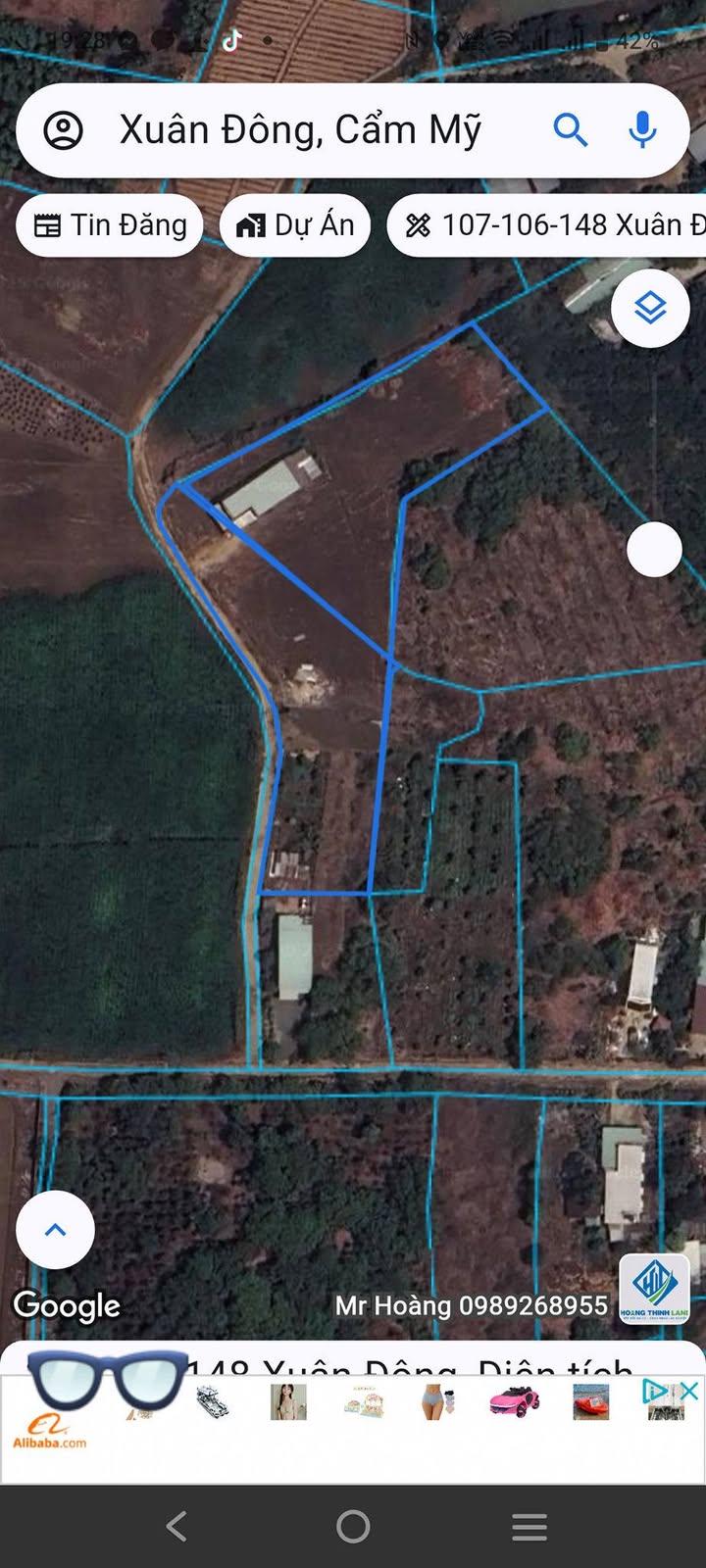 Đất nền Xuân Tây, Cẩm Mỹ 4746m² giá 13.5 tỷ - Cơ hội đầu tư hấp dẫn!