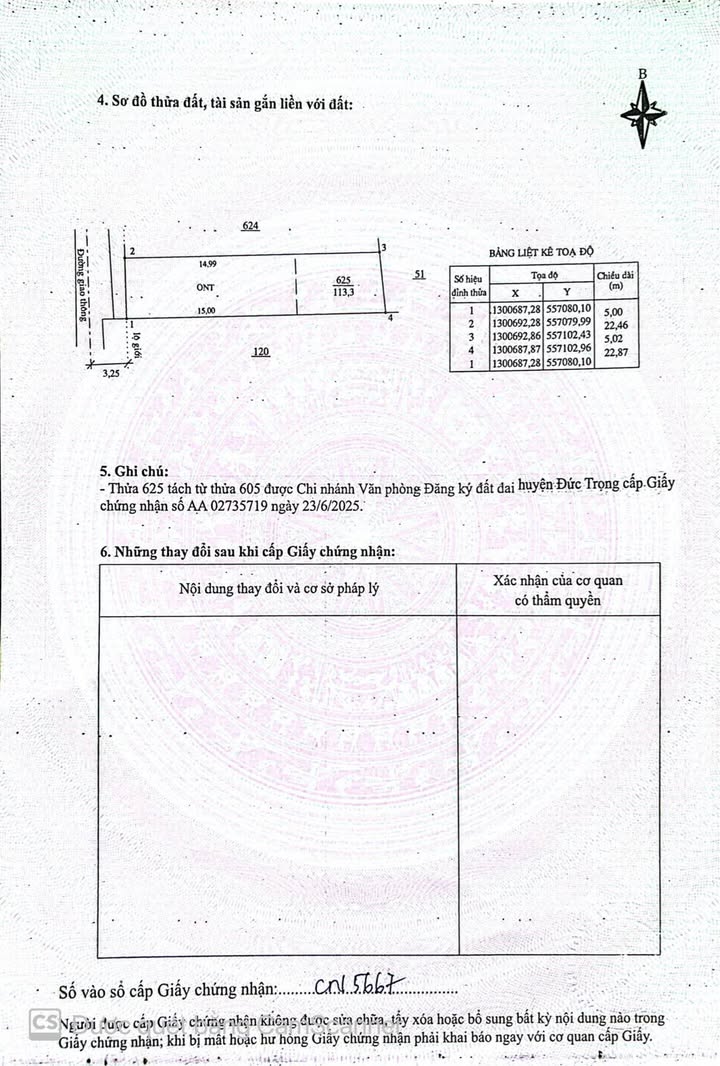 Đất thổ cư 110m² tại Bình Thạnh, Đức Trọng - Chỉ 320 triệu VND!