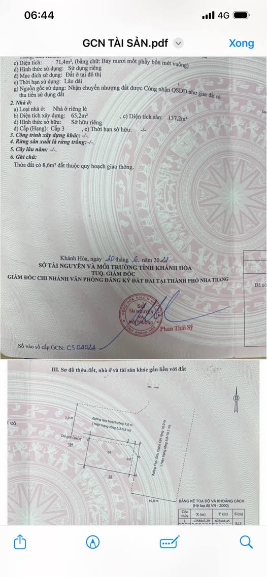 Nhà 2 mặt tiền Phó Đức Chính, Vĩnh Hòa 71m² giá 11 tỷ - Kinh doanh thuận lợi!