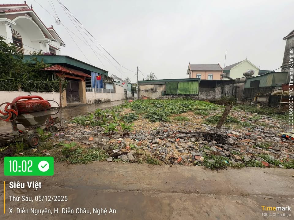 Đất nền đẹp tại Diễn Nguyên, Nghệ An - Giá chỉ từ 1 tỷ - Đầu tư sinh lời ngay!