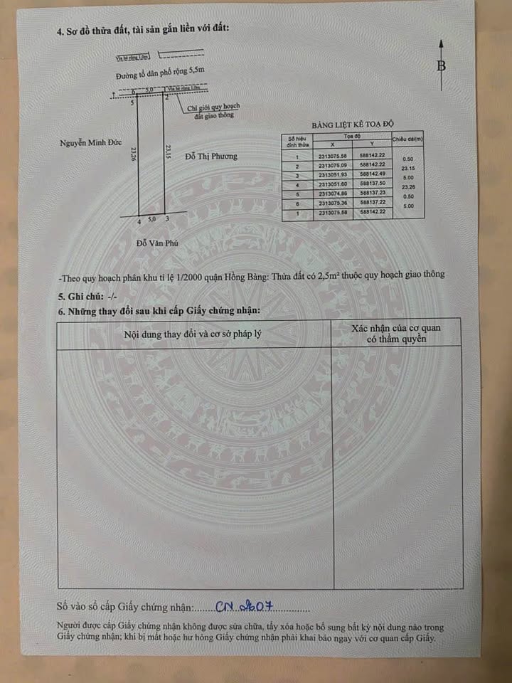 Đất nền đường Thuần Tỵ, Hồng An, Hải Phòng 120m² - Giá chỉ từ 2.478 tỷ!