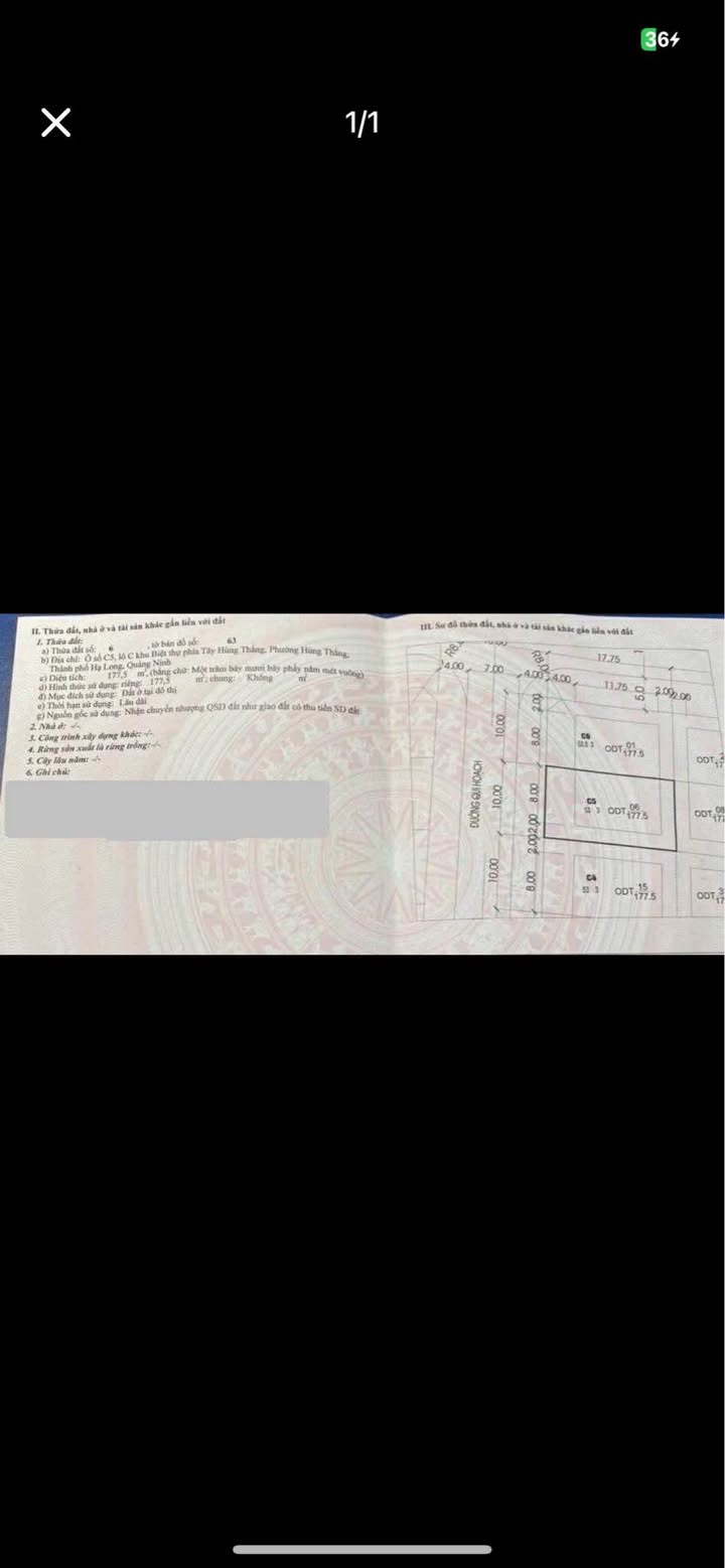 Đất biệt thự Hùng Thắng 177m² giá chỉ 7 tỷ - Đầu tư sinh lời cao!