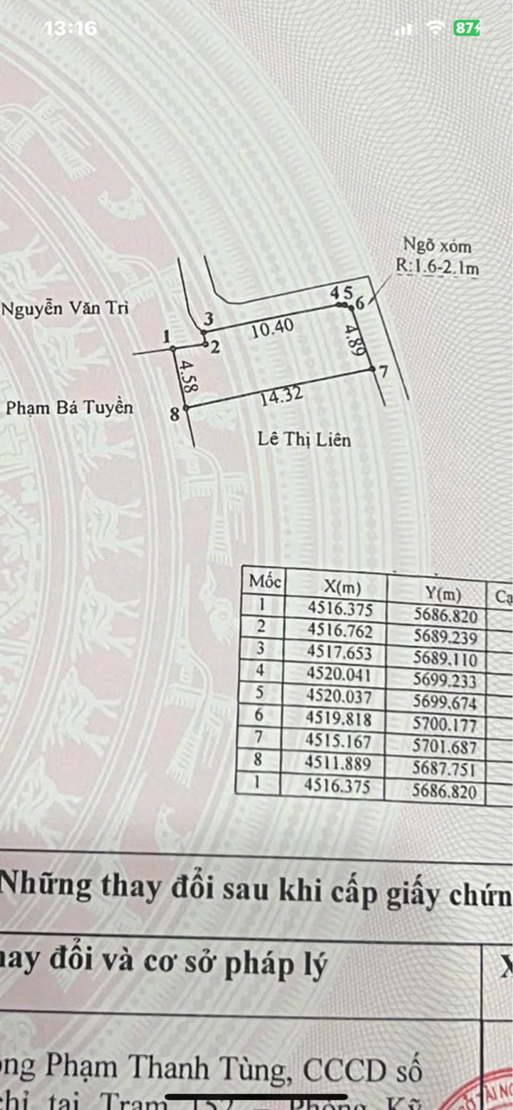 Đất nền lô góc Hoa Động, Thủy Nguyên 72m² giá 1.79 tỷ - Đầu tư sinh lời ngay!