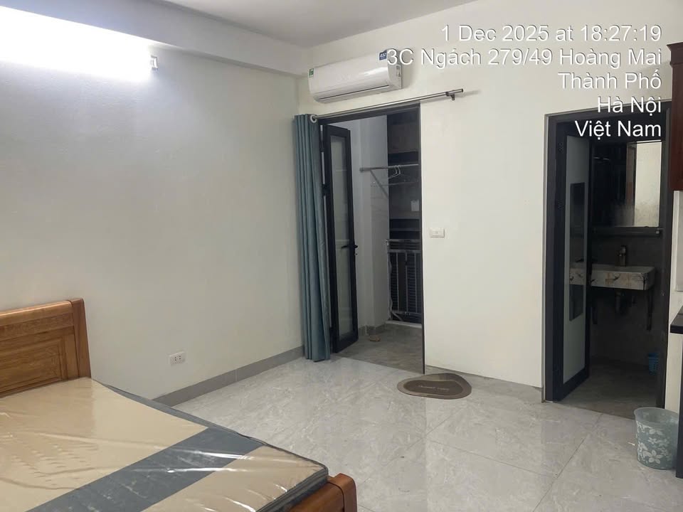 Cho thuê phòng 30m² ngõ 279/39 đường Hoàng Mai - Full nội thất mới, giá tốt!