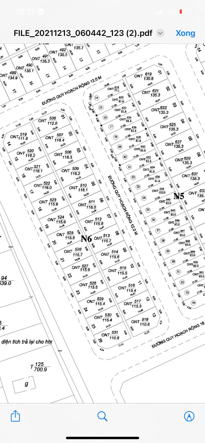 Đất đấu giá Nghi Phú Vinh 116m² giá 4 tỷ - Đường rộng 12m, xây nhà tự do!