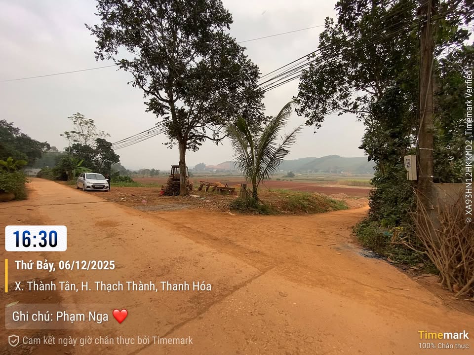 Đất thổ cư 2100m² tại thôn Cát Thành, Thạch Thành - Đầu tư sinh lời tuyệt vời!