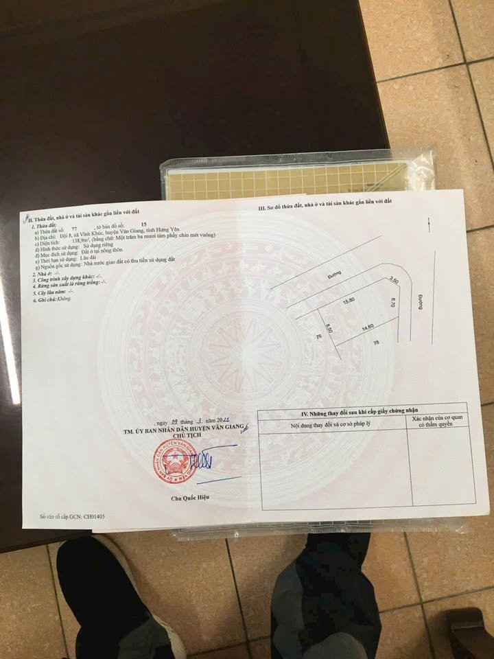 Đất nền Nghĩa Trụ, Văn Giang 138m² giá 10 tỷ - Cơ hội đầu tư tuyệt vời!