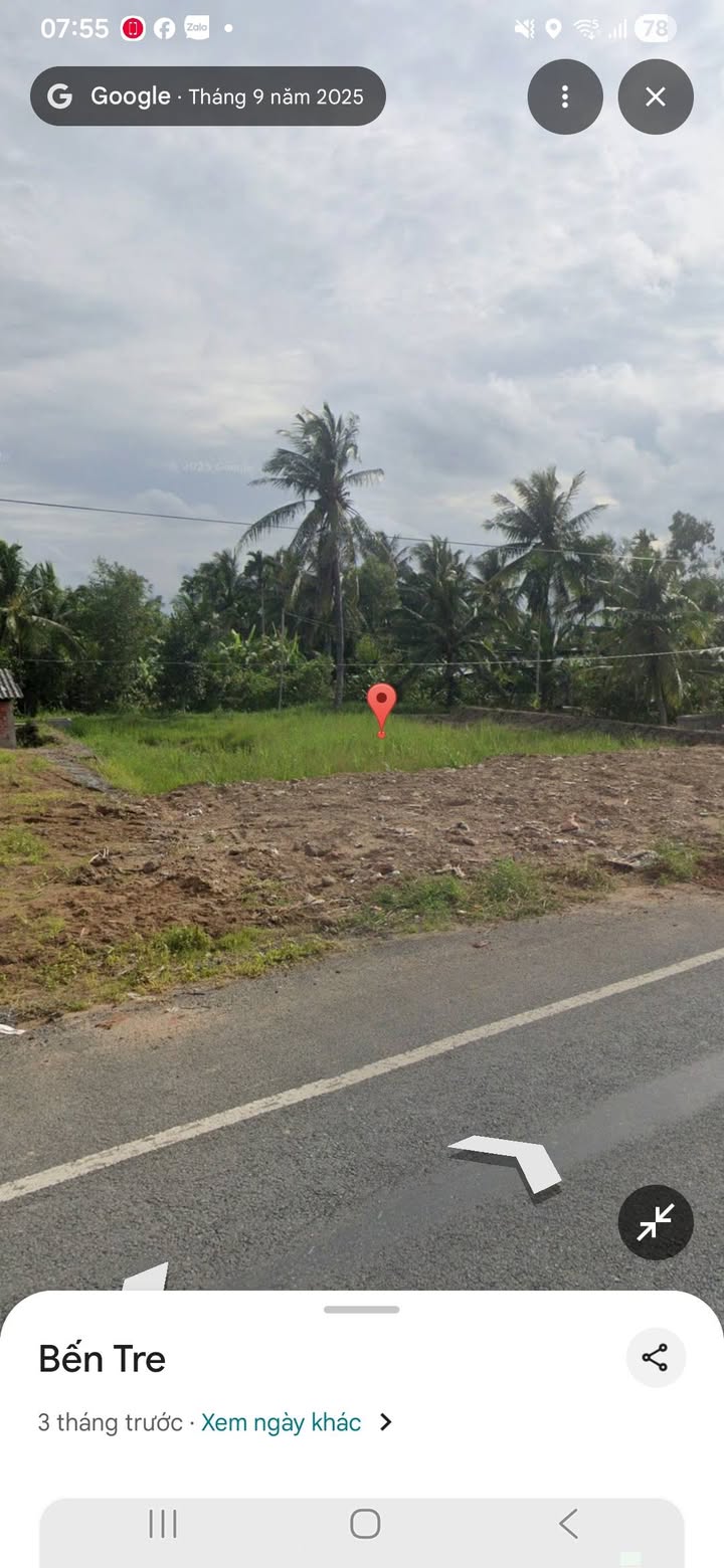 Đất mặt tiền Hữu Định, Châu Thành, Bến Tre 730m² giá 5.1 tỷ - Tiềm năng đầu tư lớn!