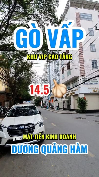 Nhà mặt tiền kinh doanh Dương Quảng Hàm 64m² giá 14.5 tỷ - Full nội thất cao cấp!