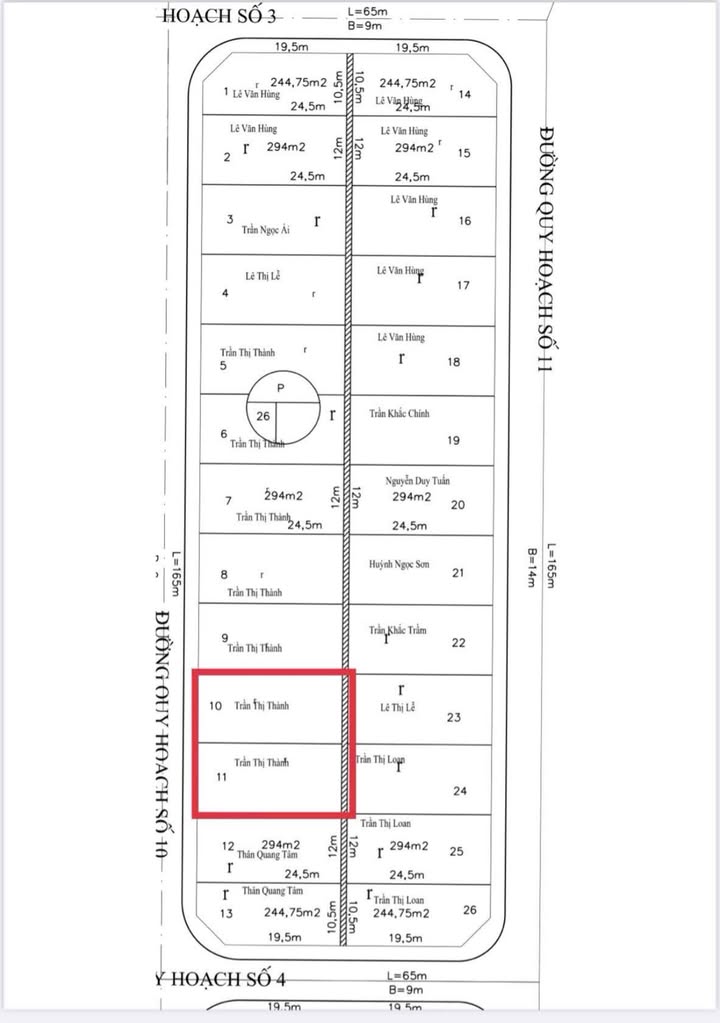 Đất nền QH số 10, Đăk Hà 294m² giá 3xx triệu - Cơ hội đầu tư hấp dẫn!