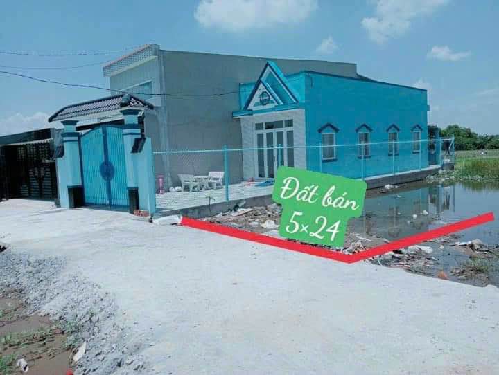 Đất thổ cư 120m² tại Phước Vân, Cần Đước, giá chỉ 750 triệu - Vị trí đẹp, thích hợp xây dựng!