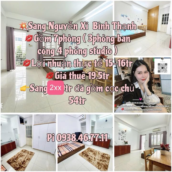 Nhà cho thuê đường Nguyễn Xí, Bình Thạnh, 7 phòng - Lợi nhuận cao, chỉ 19.5 triệu/tháng!