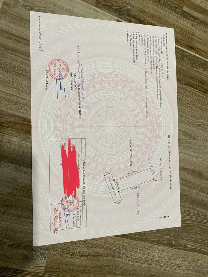 Đất nền Thái Sơn An Lão 77m² giá 1 tỷ - Vị trí thuận lợi gần chợ