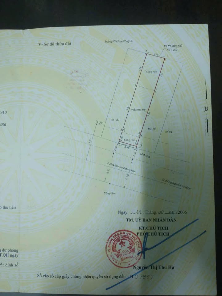 Mặt tiền kinh doanh Nguyễn Thượng Hiền, Bình Thạnh, 86m² giá 11 tỷ - Cơ hội đầu tư sinh lời!