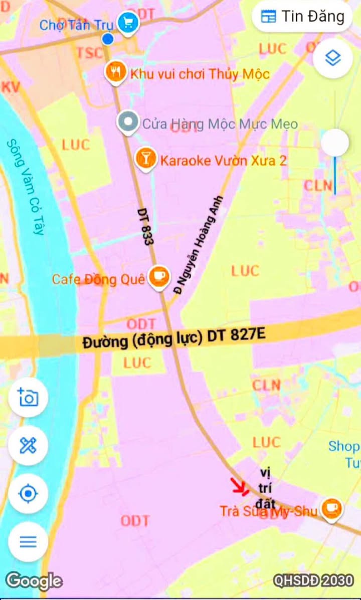 Đất mặt tiền Tỉnh Lộ DT833, 210m² chỉ 1.5 tỷ - Đầu tư sinh lời ngay!