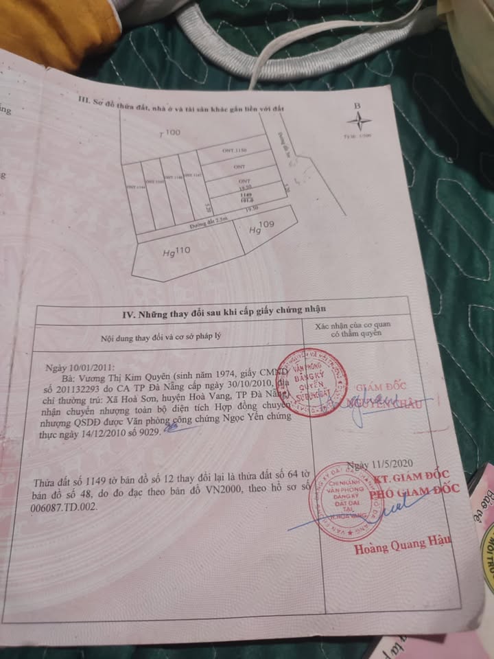 Đất ở Hòa Sơn, Đà Nẵng 100m² - Chính chủ cần bán gấp!