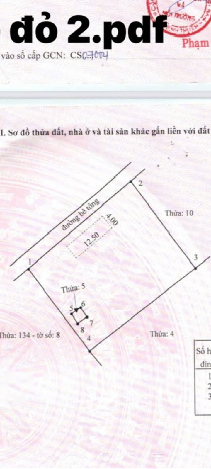 Đất nền 3600m² xã Thuận Nam, 2.5 tỷ - Đầu tư sinh lời với 14 phòng trọ cho thuê