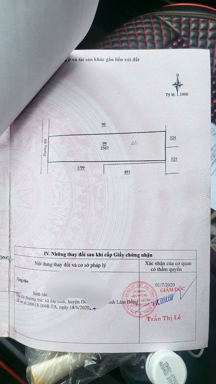 Đất thổ cư 2567m² tại Đạ Ròn, Đơn Dương - Giá 4.8 tỷ, cơ hội đầu tư tốt!