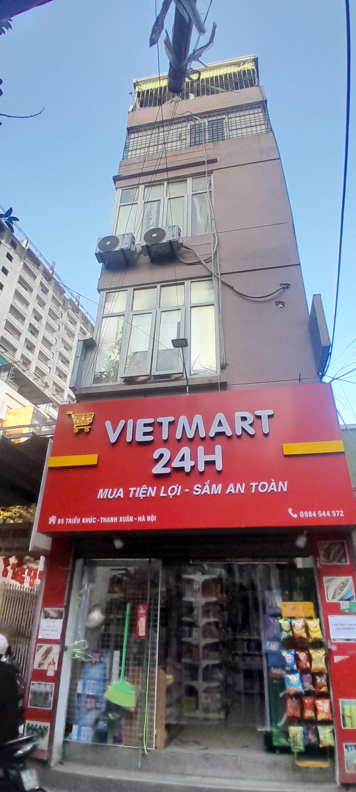 Mặt bằng kinh doanh 5 tầng tại Triều Khúc, Hà Nội - Khu vực đông sinh viên