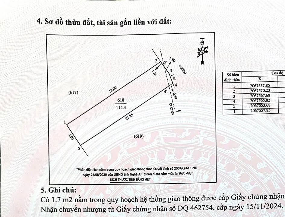 Đất nền Hưng Đông, Vinh 114,4m² giá 3,5 tỷ - Đường 2 xe tránh nhau thông thoáng!
