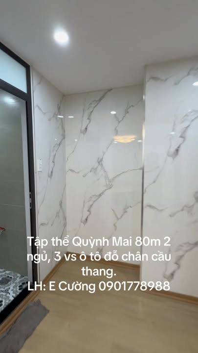Căn hộ Tập thể Quỳnh Mai, Hai Bà Trưng 80m² giá 4 tỷ - Sổ đỏ chính chủ, tiện ích đầy đủ!