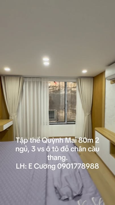 Căn hộ Tập thể Quỳnh Mai, Hai Bà Trưng 80m² giá 4 tỷ - Sổ đỏ chính chủ