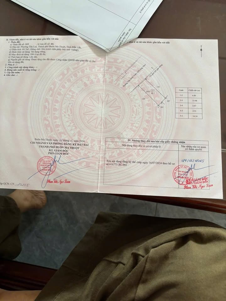 Nhà mặt tiền đường Trần Quốc Toản, Buôn Ma Thuột, 75m² giá 5.2 tỷ - Kinh doanh thuận lợi!