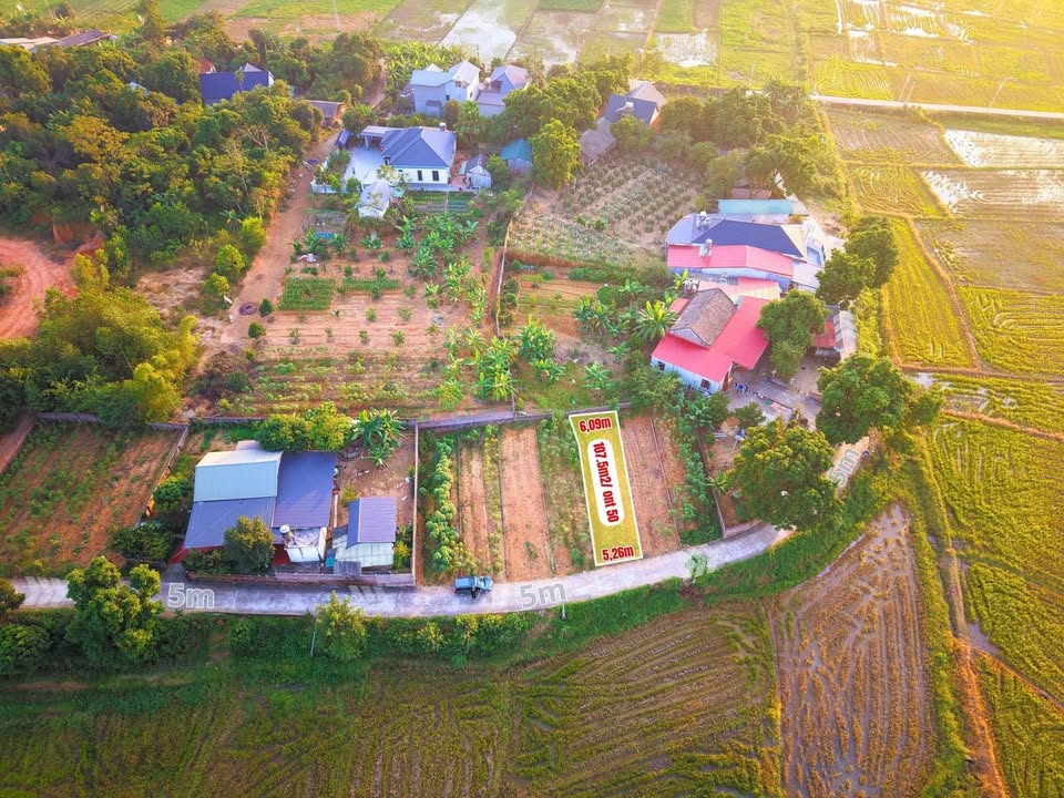 Đất nền Kim Long Tam Dương 107.5m² giá 600 triệu - View thoáng mát, tiện ích đầy đủ!